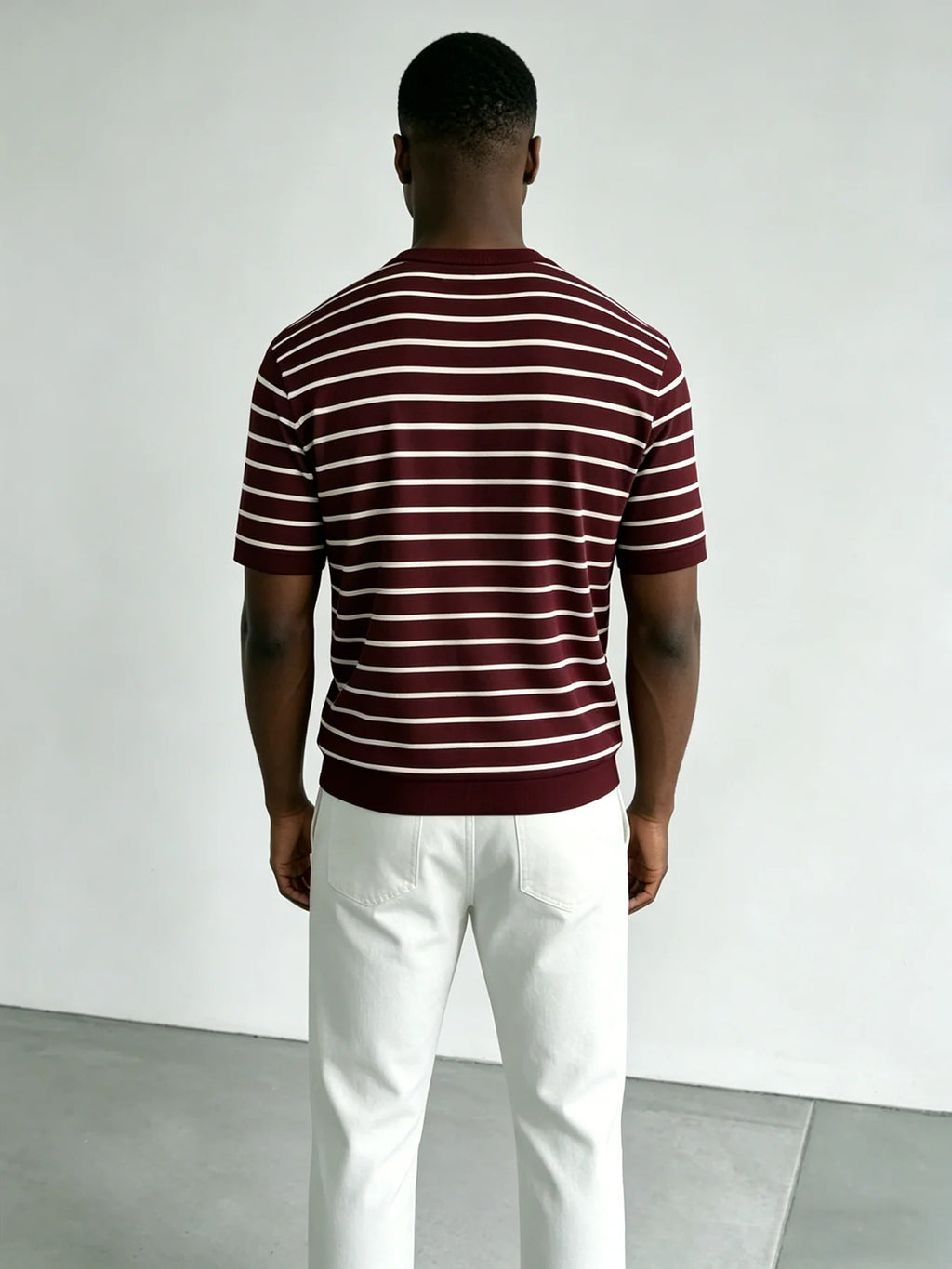 Milo Striped Knit Tee