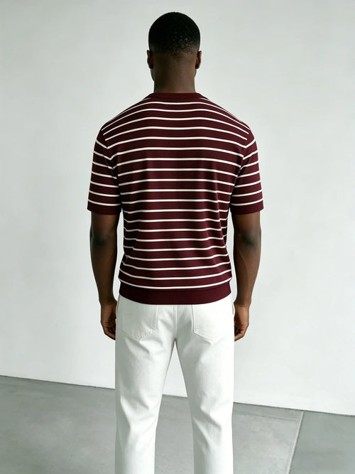 Milo Striped Knit Tee