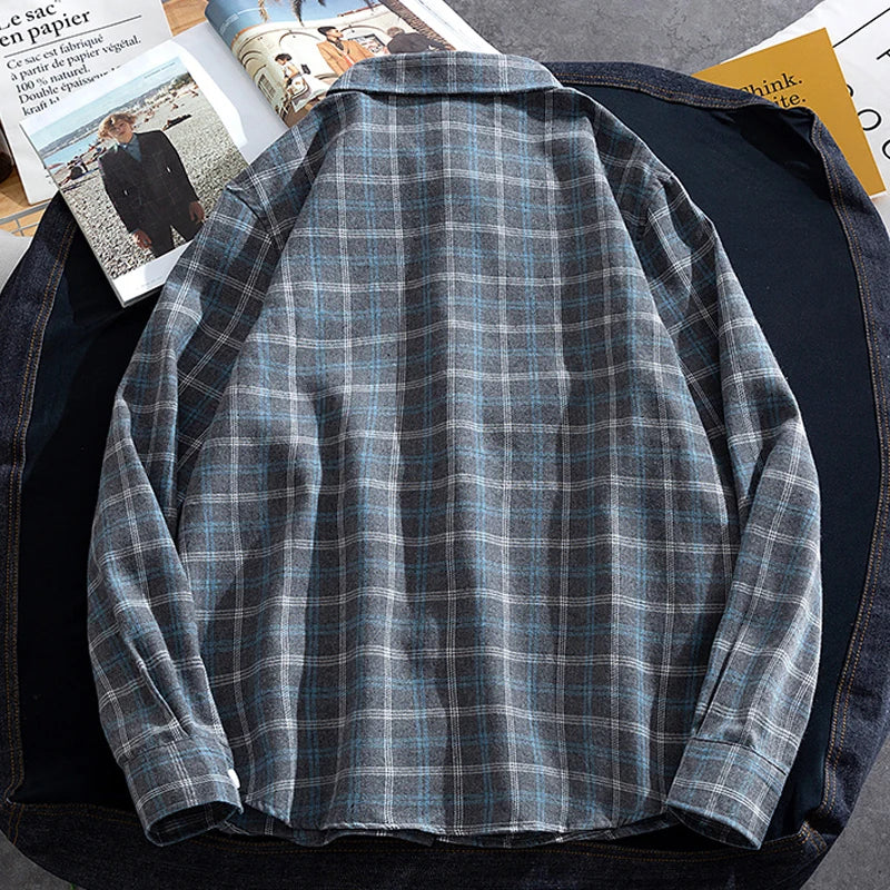 ZENVIA Plaid Overshirt
